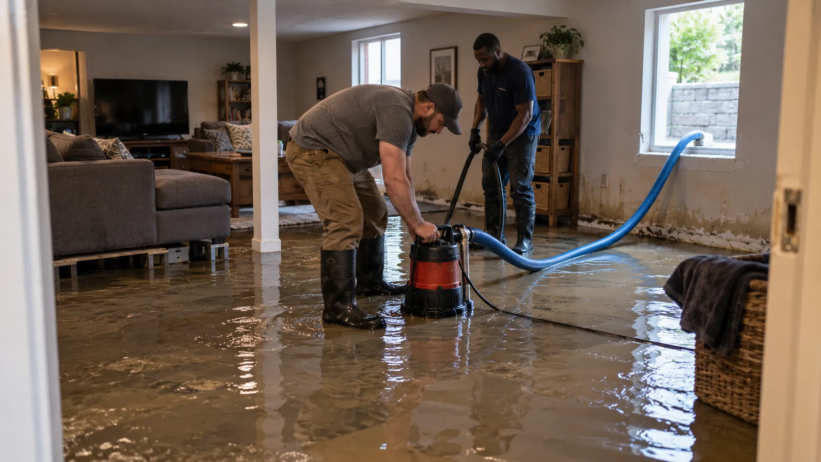 Flooded Basement Cleanup in Phoenix, AZ